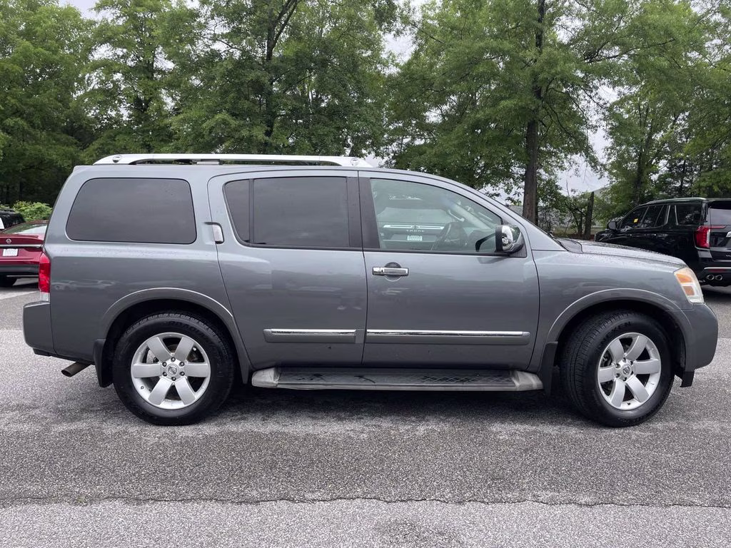 2013 Gun Metallic Pearl Metallic Nissan Armada SL RWD SUV