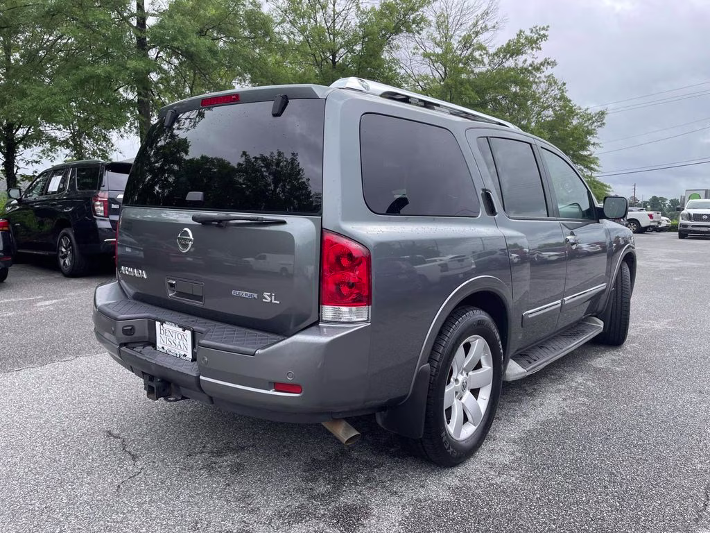 2013 Gun Metallic Pearl Metallic Nissan Armada SL RWD SUV