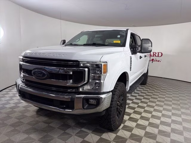 2021 Oxford White Ford Super Duty F-250 SRW XLT 4X4 Truck