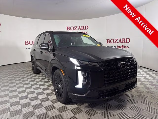 2025 Abyss Black Hyundai Palisade Calligraphy Night Edition AWD SUV