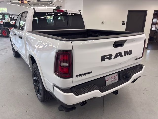 2026 Bright White Clearcoat Ram 1500 Laramie Night Edition 4X4 Truck