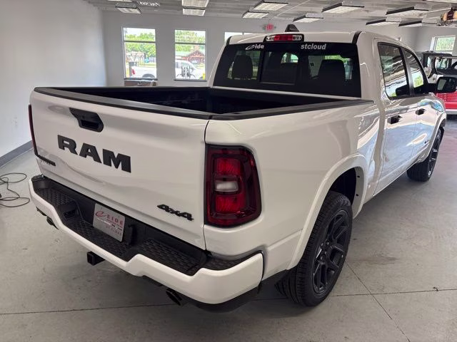 2026 Bright White Clearcoat Ram 1500 Laramie Night Edition 4X4 Truck