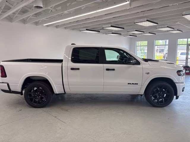 2026 Bright White Clearcoat Ram 1500 Laramie Night Edition 4X4 Truck