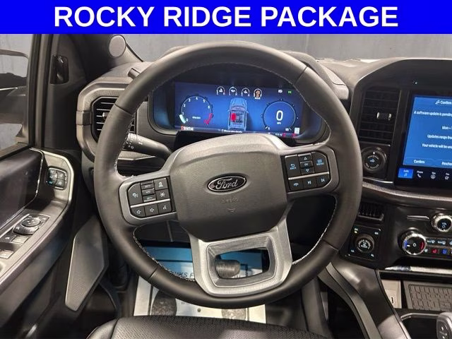 2026 Agate Black Metallic Ford F-150 Lariat ROCKY RIDGE 4X4 Truck