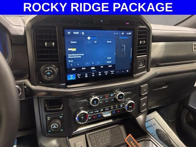 2026 Agate Black Metallic Ford F-150 Lariat ROCKY RIDGE 4X4 Truck