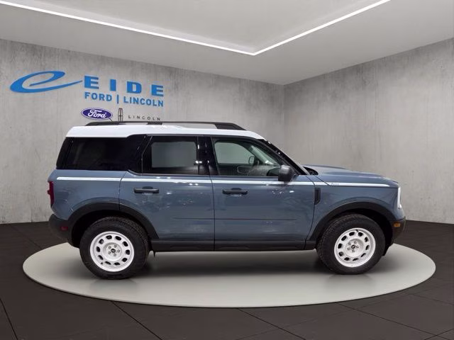2026 Azure Gray Met Tri-Coat Ford Bronco Sport Heritage 4X4 SUV