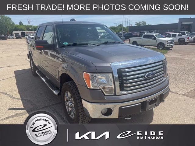 2012 Sterling Gray Metallic Ford F-150 XLT 4X4 Truck