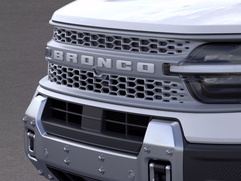 2026 Space White Metallic Ford Bronco Sport Badlands 4X4 SUV