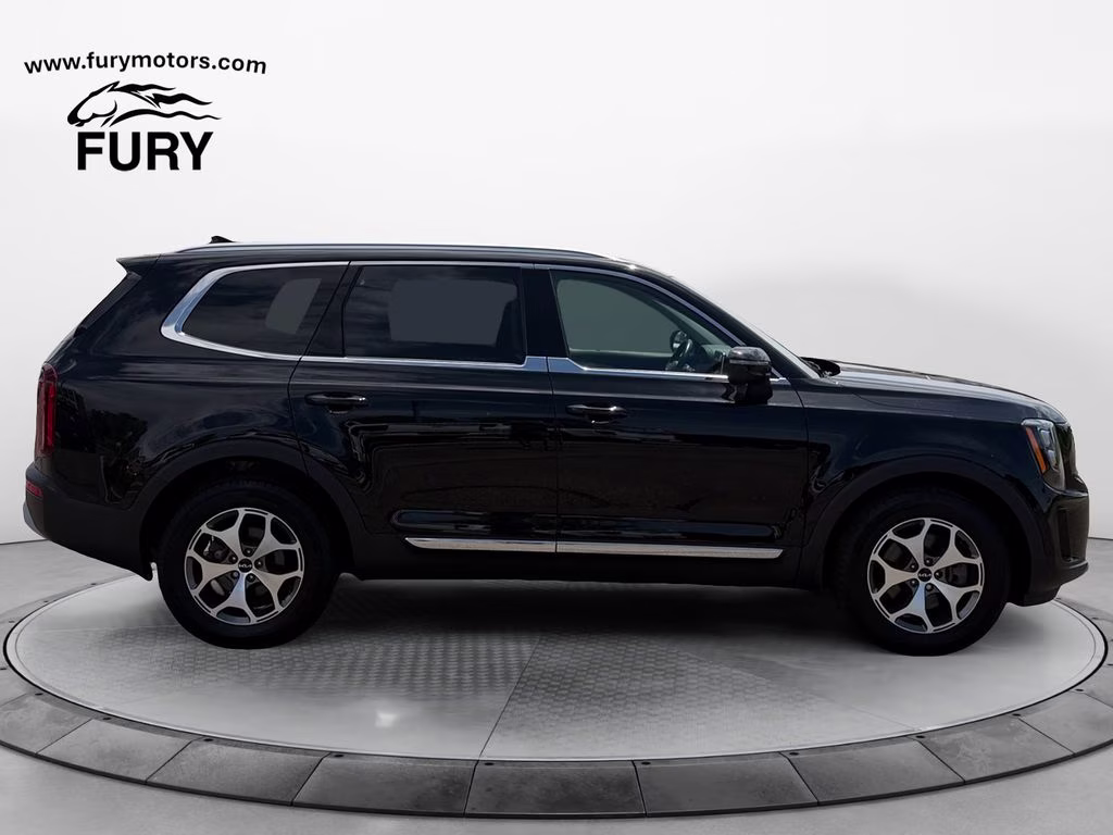 2022 Black Kia Telluride EX AWD SUV