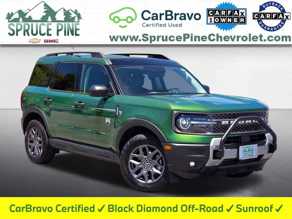 2025 Eruption Green Metallic Ford Bronco Sport Big Bend 4X4 SUV