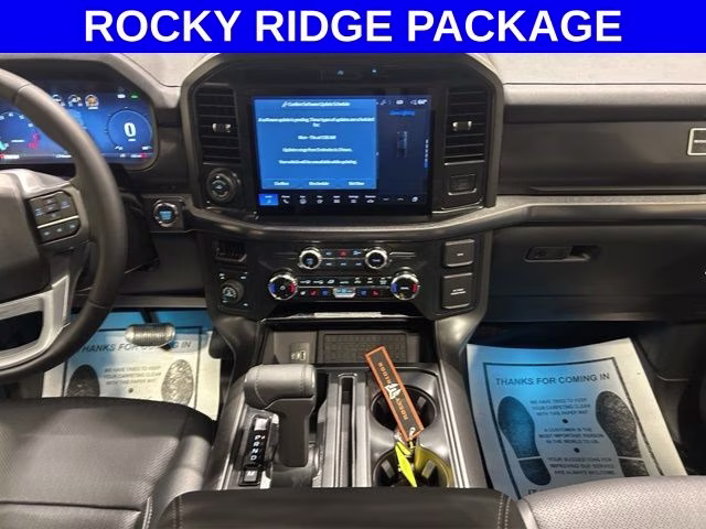 2026 Agate Black Metallic Ford F-150 Lariat ROCKY RIDGE 4X4 Truck