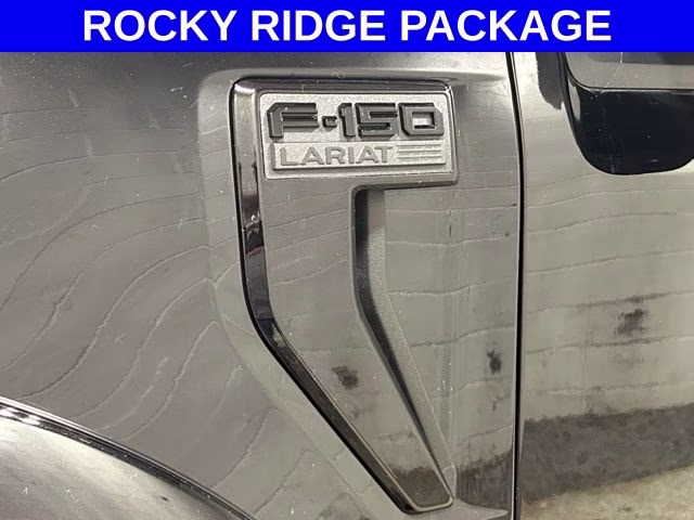 2026 Agate Black Metallic Ford F-150 Lariat ROCKY RIDGE 4X4 Truck
