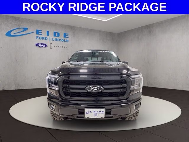 2026 Agate Black Metallic Ford F-150 Lariat ROCKY RIDGE 4X4 Truck