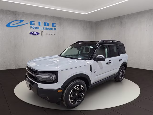 2026 Space White Metallic Ford Bronco Sport Outer Banks 4X4 SUV