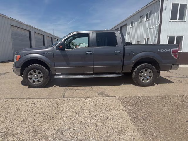 2012 Sterling Gray Metallic Ford F-150 XLT 4X4 Truck