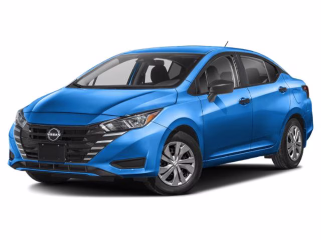 2023 Electric Blue Metallic Nissan Versa 1.6 S FWD Sedan