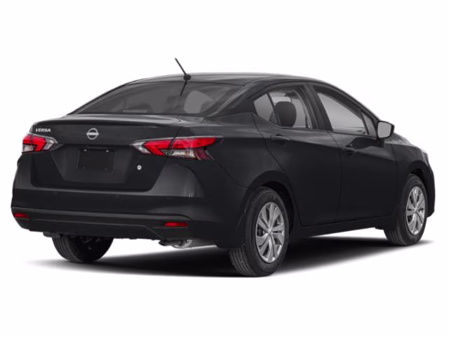 2025 Super Black Metallic Nissan Versa 1.6 S FWD Sedan