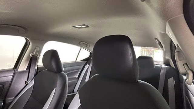 2025 Super Black Metallic Nissan Versa 1.6 S FWD Sedan