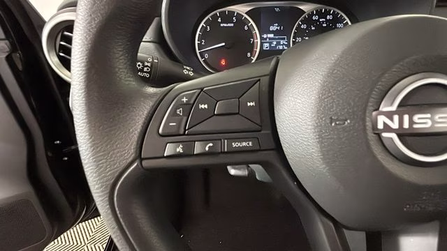 2025 Super Black Metallic Nissan Versa 1.6 S FWD Sedan