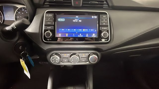 2025 Super Black Metallic Nissan Versa 1.6 S FWD Sedan