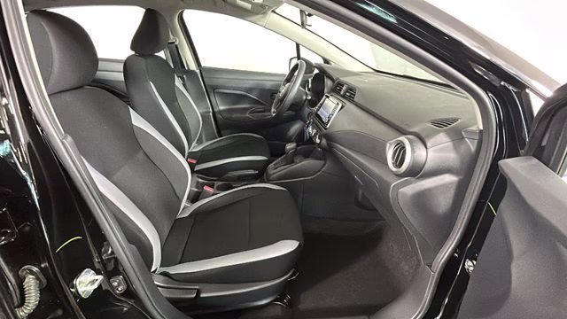 2025 Super Black Metallic Nissan Versa 1.6 S FWD Sedan