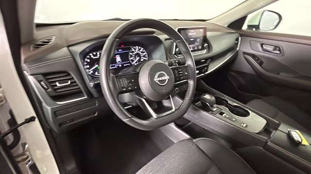 2022 Glacier White Nissan Rogue S FWD SUV