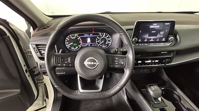 2022 Glacier White Nissan Rogue S FWD SUV
