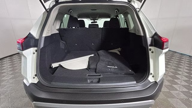 2022 Glacier White Nissan Rogue S FWD SUV