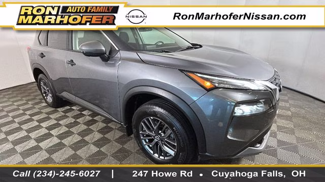 2023 Gun Metallic Nissan Rogue S AWD SUV