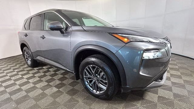 2023 Gun Metallic Nissan Rogue S AWD SUV