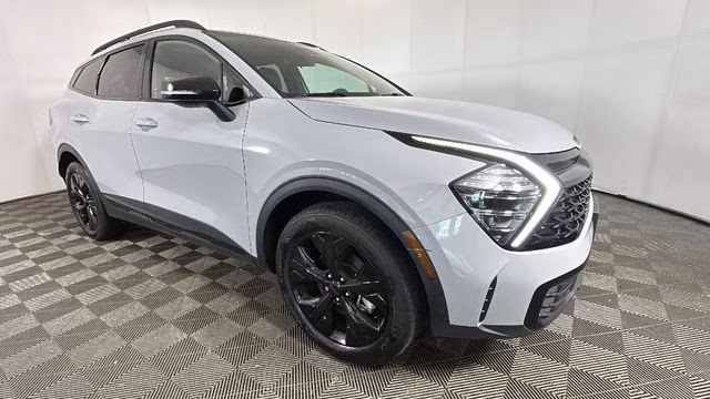 2025 Wolf Gray Kia Sportage X-Line AWD SUV