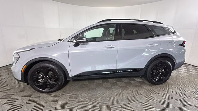 2025 Wolf Gray Kia Sportage X-Line AWD SUV