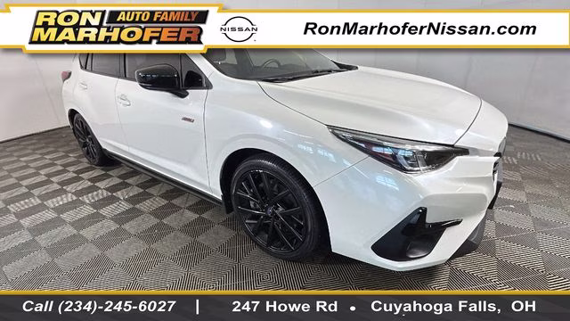 2024 Crystal White Pearl Subaru Impreza 2.5RS AWD Hatchback
