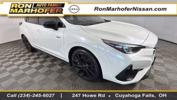 2024 Crystal White Pearl Subaru Impreza 2.5RS AWD Hatchback
