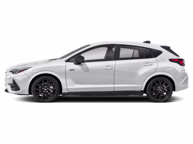 2024 Crystal White Pearl Subaru Impreza 2.5RS AWD Hatchback