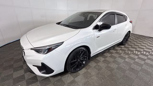 2024 Crystal White Pearl Subaru Impreza 2.5RS AWD Hatchback