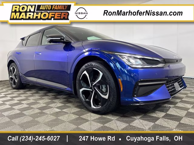 2024 Yacht Blue Kia EV6 GT-Line AWD SUV