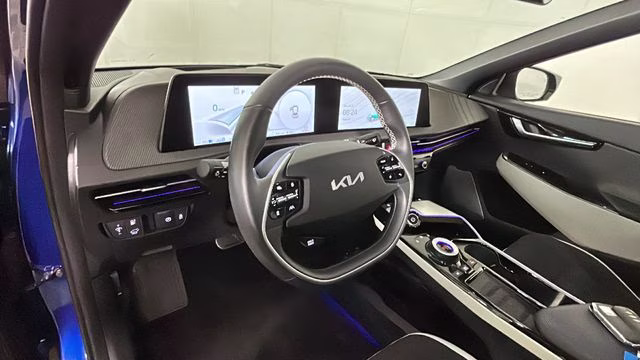 2024 Yacht Blue Kia EV6 GT-Line AWD SUV