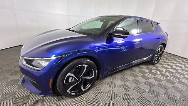 2024 Yacht Blue Kia EV6 GT-Line AWD SUV