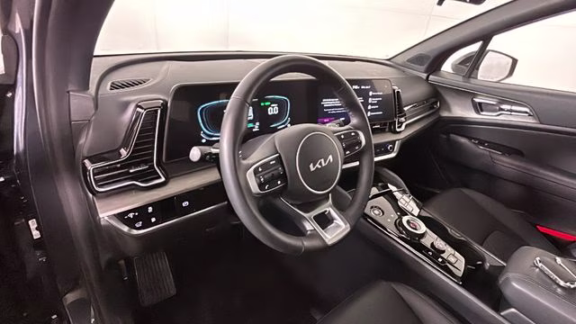 2025 Gravity Gray Kia Sportage Plug-In Hybrid X-Line AWD SUV