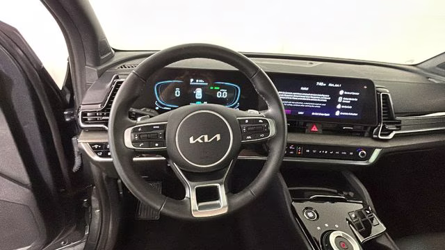 2025 Gravity Gray Kia Sportage Plug-In Hybrid X-Line AWD SUV
