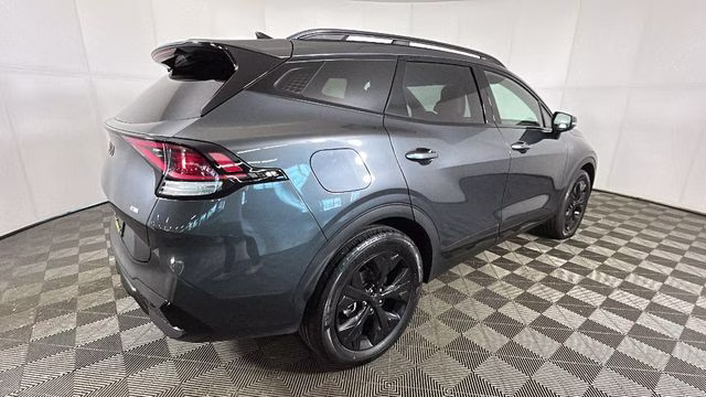 2025 Gravity Gray Kia Sportage Plug-In Hybrid X-Line AWD SUV