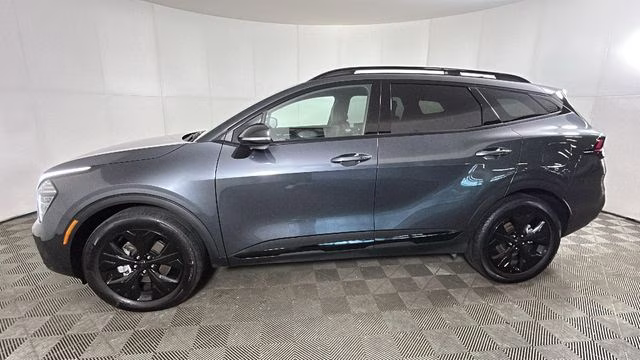 2025 Gravity Gray Kia Sportage Plug-In Hybrid X-Line AWD SUV