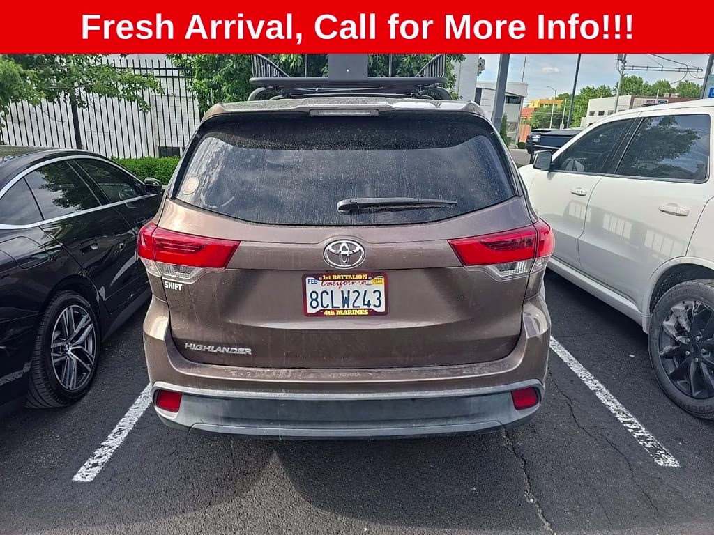2018 Toasted Walnut Pearl Toyota Highlander LE FWD SUV