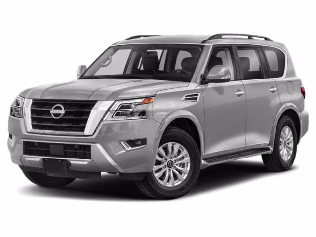 2023 Brilliant Silver Metallic Nissan Armada SV 4X4 SUV