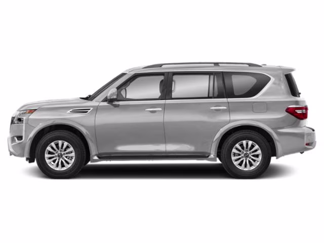 2023 Brilliant Silver Metallic Nissan Armada SV 4X4 SUV