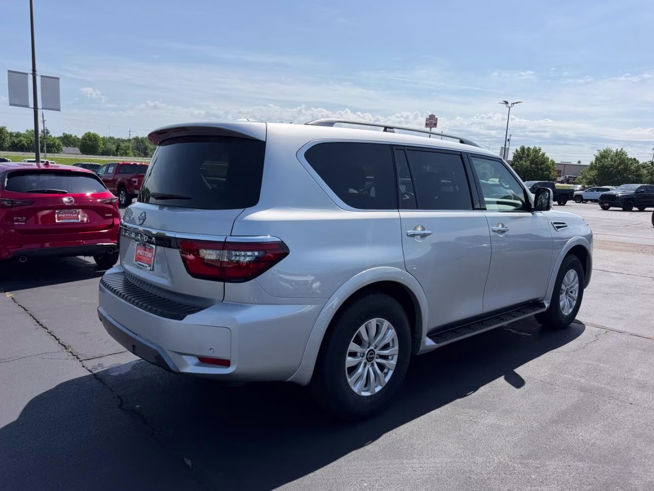 2023 Brilliant Silver Metallic Nissan Armada SV 4X4 SUV