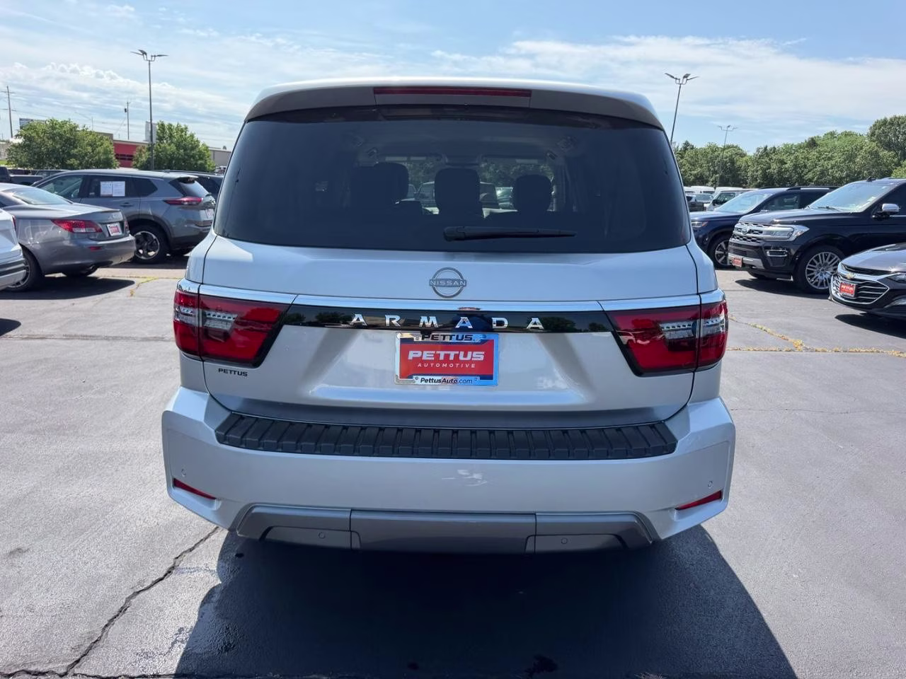 2023 Brilliant Silver Metallic Nissan Armada SV 4X4 SUV