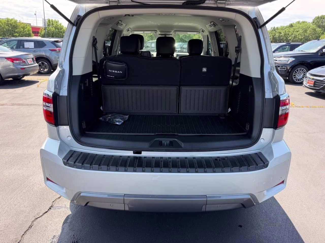 2023 Brilliant Silver Metallic Nissan Armada SV 4X4 SUV
