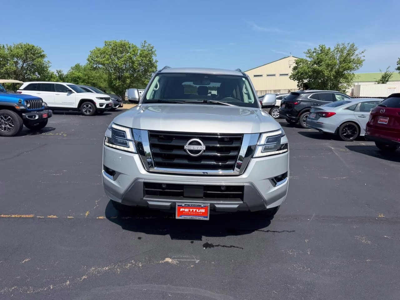 2023 Brilliant Silver Metallic Nissan Armada SV 4X4 SUV